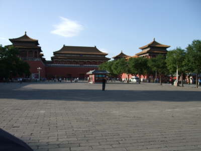 Vor der verbotenen Stadt